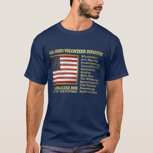 4th Ohio Volunteer Infantry BH T_Shirt