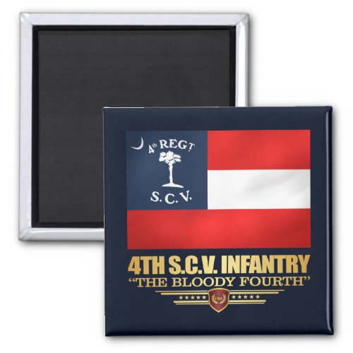 4th South Carolina Infantry Magnet