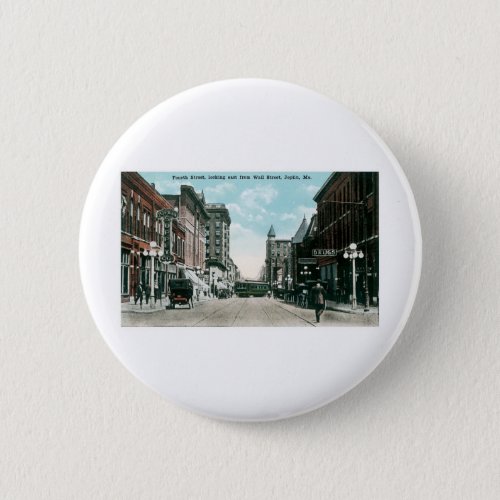 4th Street Joplin MIssouri Pinback Button