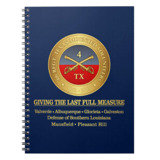 4th Texas Cavalry (battle honors) Notebook