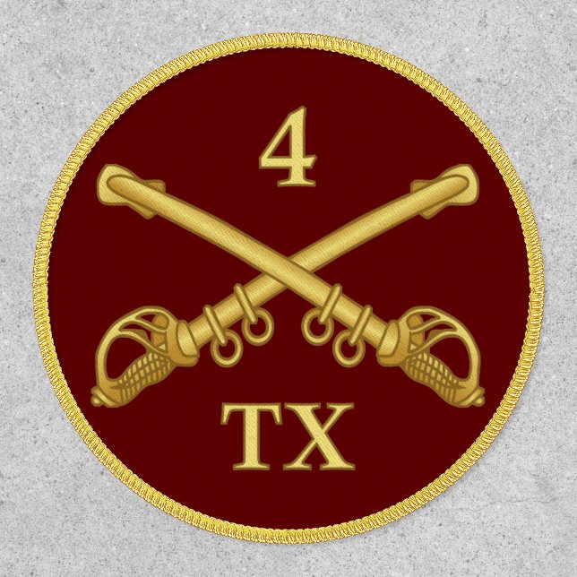4th Texas Cavalry Patch (Front)