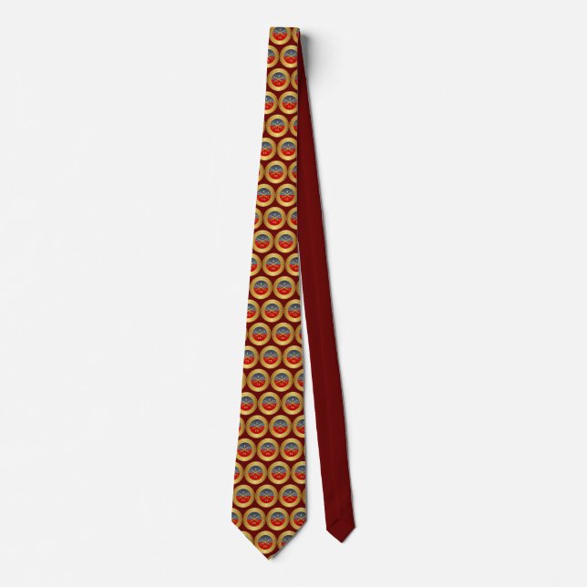 4th Texas Cavalry (rd) Neck Tie (Front)