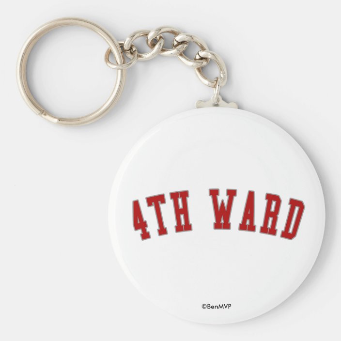 4th Ward Keychain