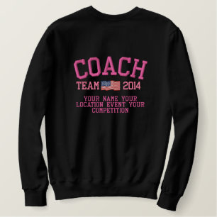 4ways toPersonalize this Coach Embroidered Apparel Embroidered Sweatshirt