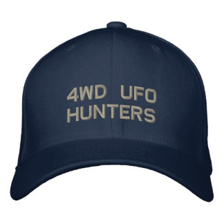 4WD UFO HUNTERS Flex Fit Embroidered Baseball Cap