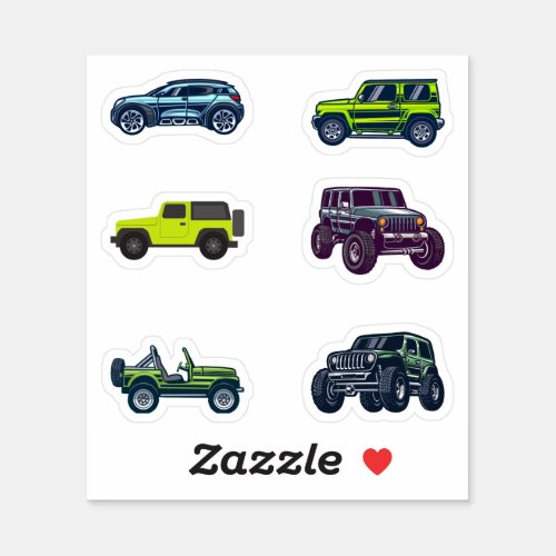 4WD Vehicle Stickers