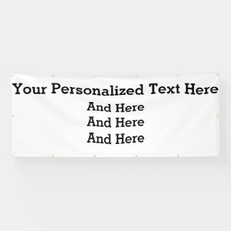 4'x10' Custom Business Banner