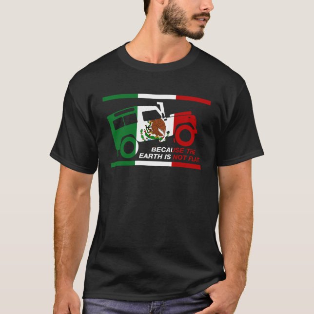4x4 Earth Rover Mexico T-Shirt (Front)
