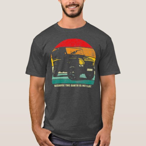 4x4 Earth Rover Retro SUV Truck Gift Men T_Shirt