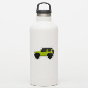4x4 small suv green Custom side view Sticker
