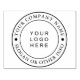4x5 Circle Business Logo Custom