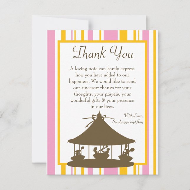 4x5 FLAT Thank You Card Carnival (Front)