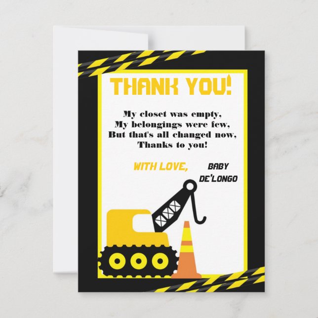 4x5 FLAT Thank you Card Construction (Front)