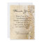 4x5 FLAT Thank You Card Pearl & Lace