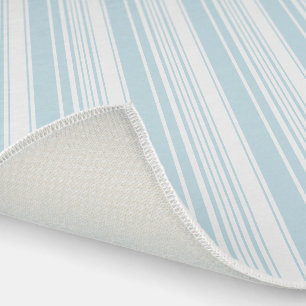 4x6 Aqua stripe outdoor rug