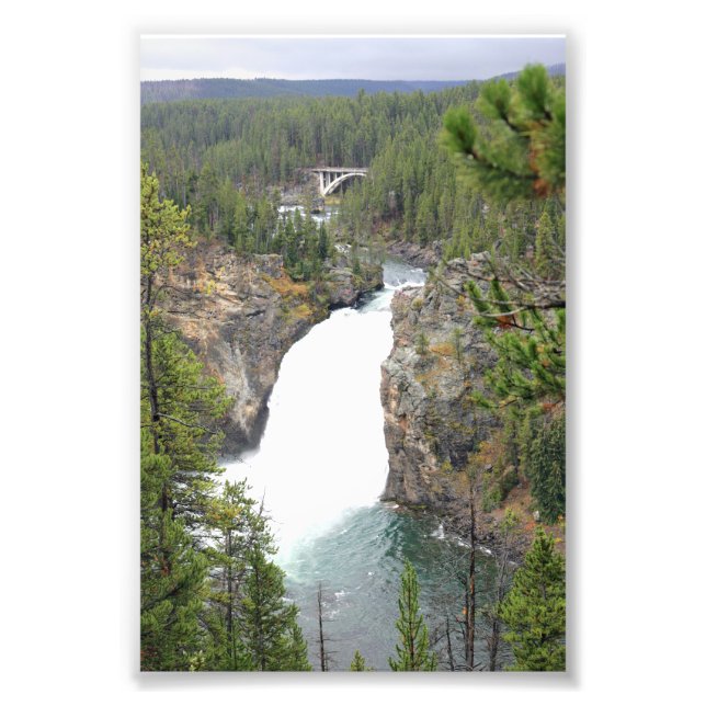 4x6 photo Yellowstone Print (Front)