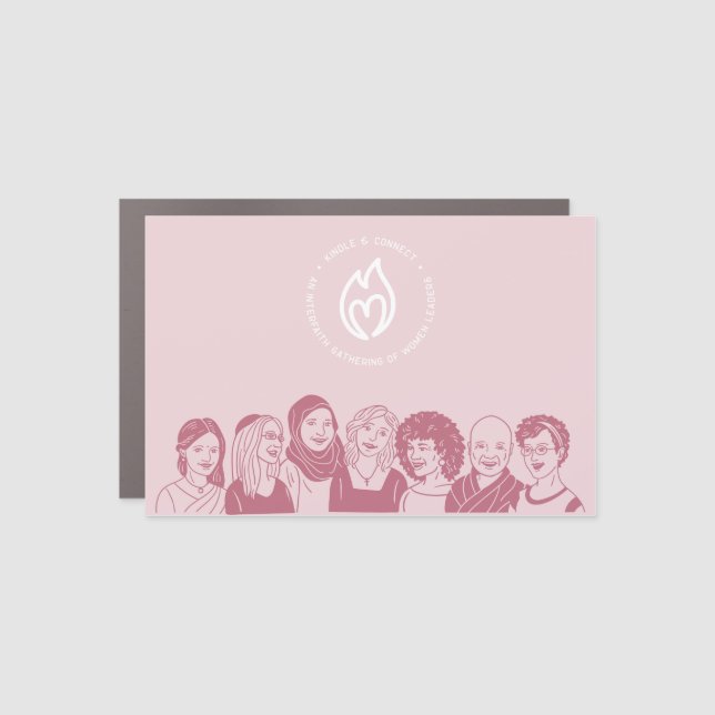 4x6" Pink Magnet (Front)