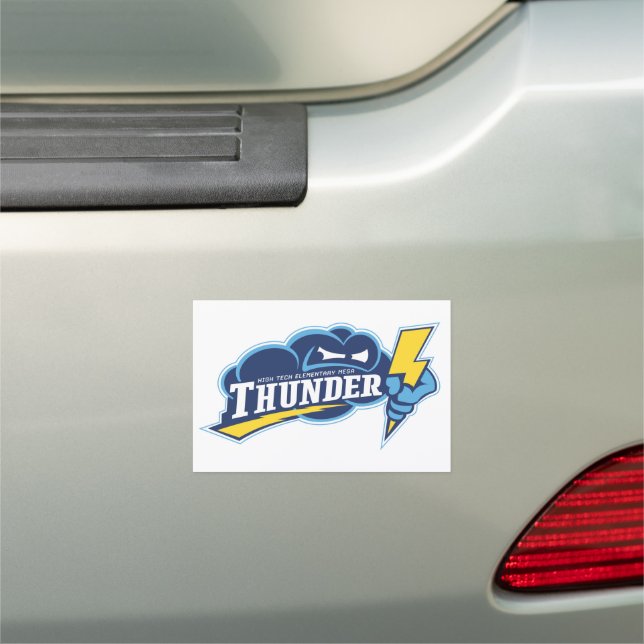 4x6 Thunder Car Magnet (In Situ)