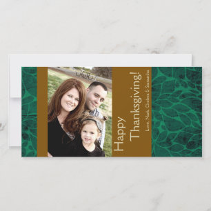 4x8 Autumn Tree Foliage PHOTO Thanksgiving Card