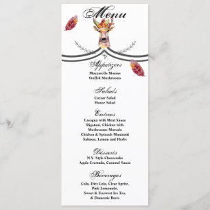 4x9.25 Menu Cards Xsolids keep their shape