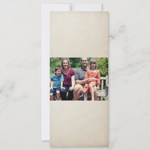 4x9 Family Photo Christmas Card