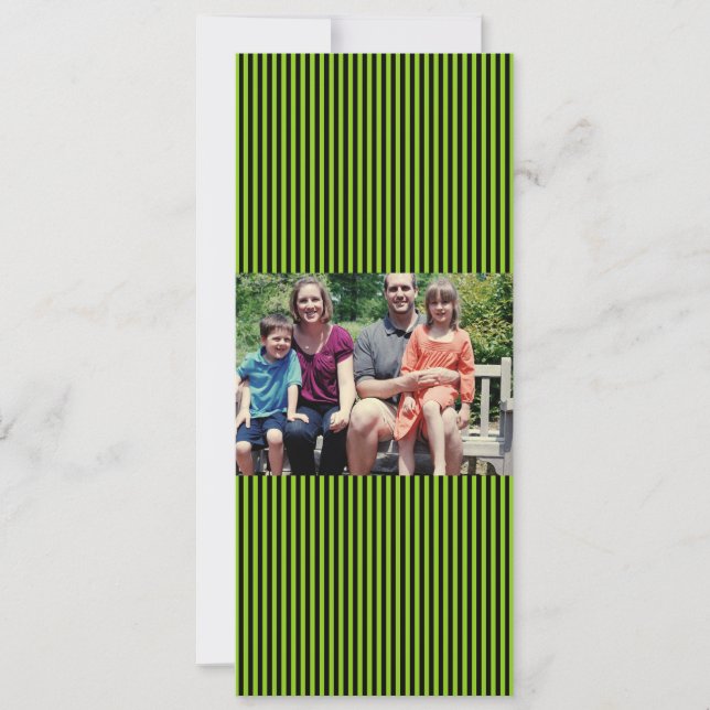 4x9 Family Photo Christmas Card (Front)
