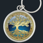 [500] Celtic Tree of Life [Gold] Keychain<br><div class="desc">Introducing “Sacred Symbols” Collection by C.7 Design Studio. Here you will find customizable products, featuring Celtic Tree of Life - an ancient symbol illustrating the idea that all life on earth is related. The tree of knowledge, connecting heaven and the underworld, and the tree of life, connecting all forms of...</div>
