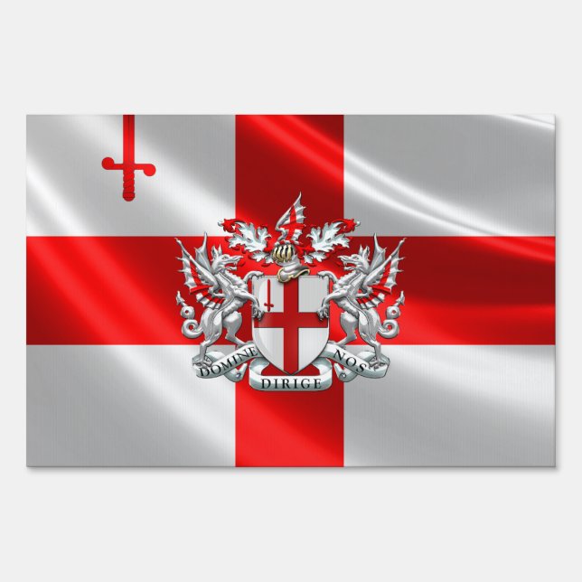 [500] City of London - Coat of Arms Sign (Front)