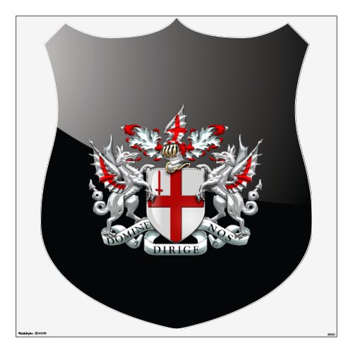 500 City of London _ Coat of Arms Wall Decal