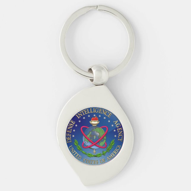 [500] Defense Intelligence Agency (DIA) Seal Keychain (Front)