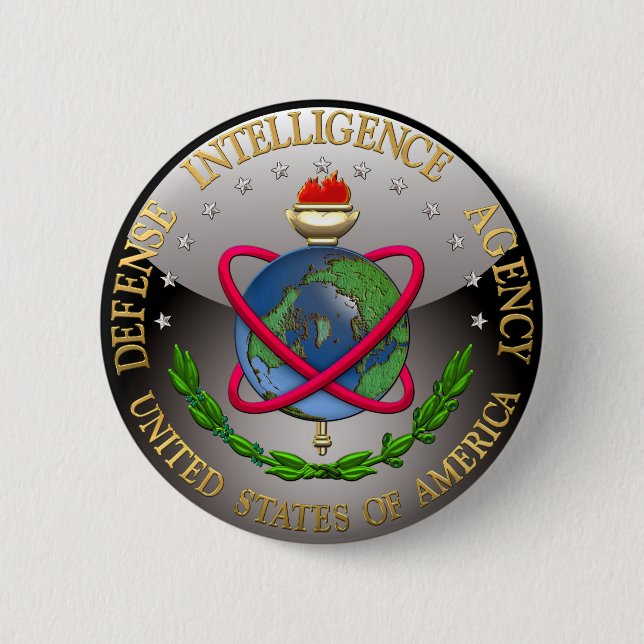 [500] Defense Intelligence Agency: DIA Special Edn Pinback Button (Front)
