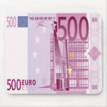 500 Euro Bill Mouse Pad at Zazzle