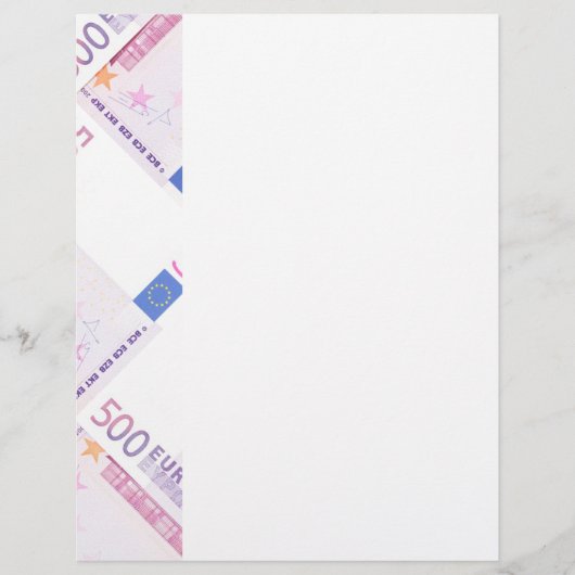 500 euro pattern (Front)