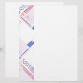 500 euro pattern (Front/Back)