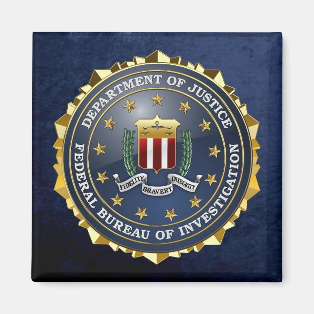 [500] FBI Special Edition Magnet (Front)