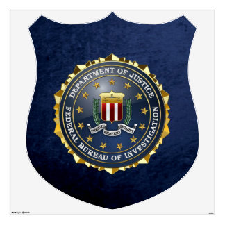 [500] FBI Special Edition Wall Sticker