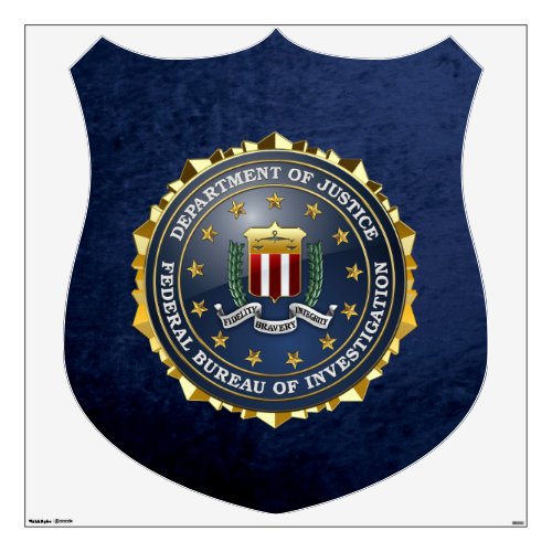 500 FBI Special Edition Wall Sticker