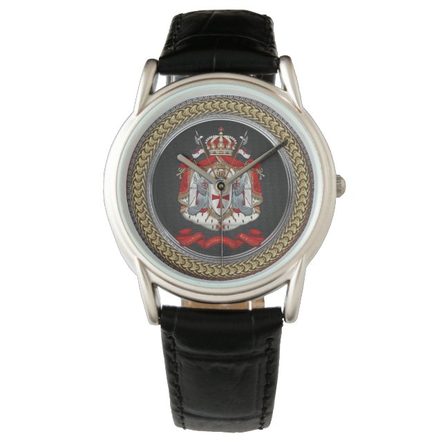 [500] Knights Templar Coat of Arms Watch (Front)