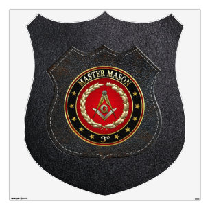 [500] Master Mason, 3rd Degree [Special Edition] Wall Decal