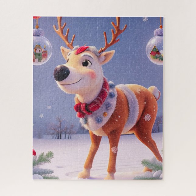 500 Piece Christmas Puzzles - Enigmatic Winter (Vertical)