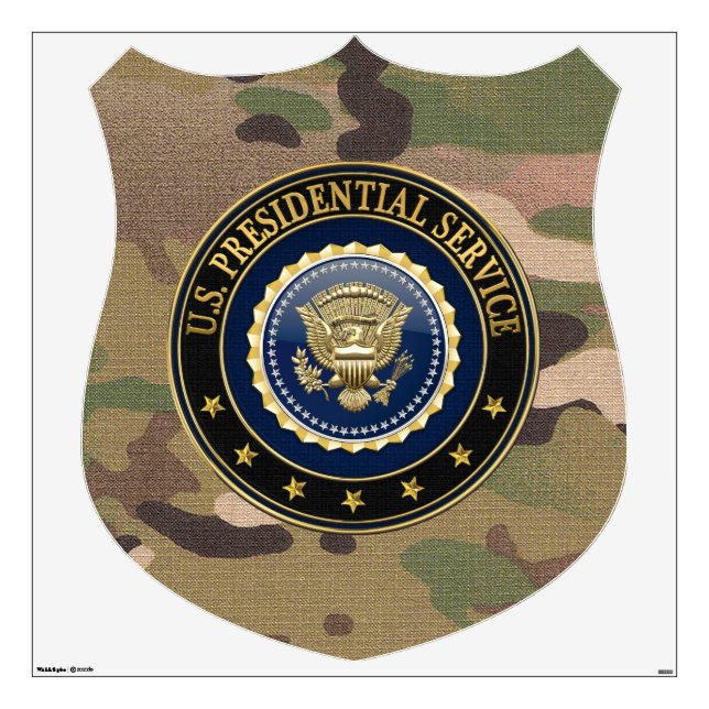[500] Presidential Service Badge [PSB] Special Ed Wall Decal (Front)