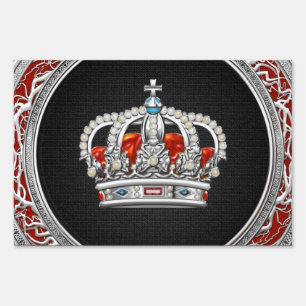 [500] Prince-Princess King-Queen Crown [Silver] Sign