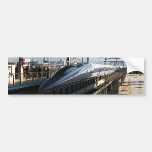 500 Series Shinkansen 新幹線 Bullet Train Bumper Sticker