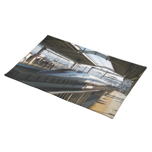 500 Series Shinkansen 新幹線 Bullet Train Cloth Placemat