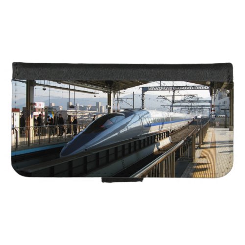 500 Series Shinkansen 新幹線 Bullet Train iPhone 87 Wallet Case