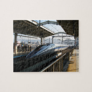 500 Series Shinkansen 新幹線 Bullet Train Jigsaw Puzzle