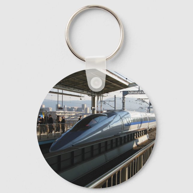 500 Series Shinkansen 新幹線 Bullet Train Keychain (Front)