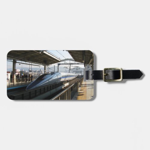 500 Series Shinkansen 新幹線 Bullet Train Luggage Tag