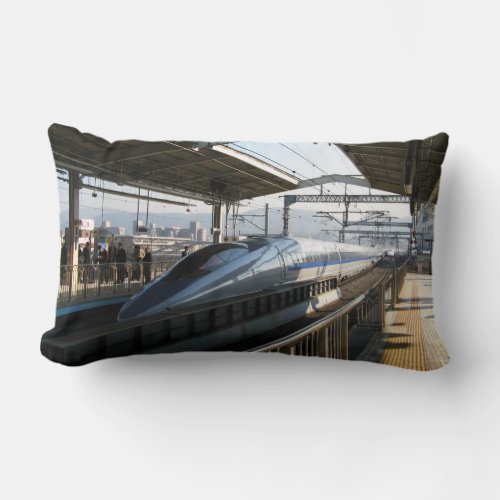 500 Series Shinkansen 新幹線 Bullet Train Lumbar Pillow