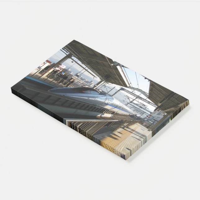 500 Series Shinkansen 新幹線 Bullet Train Post-it Notes (Angled)